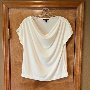 Banana Republic Short Sleeve Cowl Neck Top